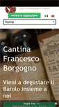 Mobile Screenshot of cantinaborgogno.com